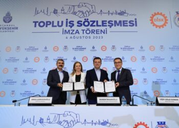 12 Eylül 1980’den sonra bir ilk… İBB ve DİSK arasında 42 yıl sonra toplu iş sözleşmesi imzalandı