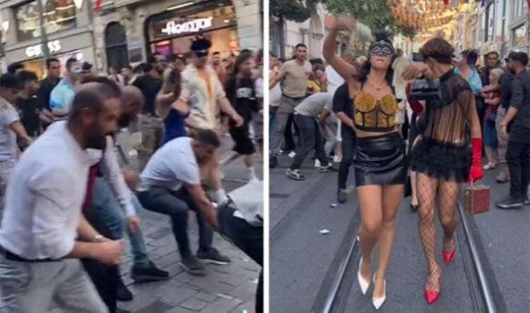 İstiklal Caddesi’nde dolar saçanlar yakalandı