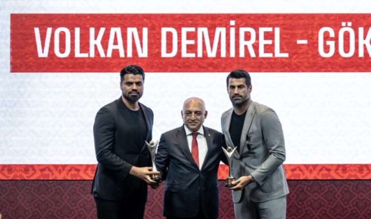 TFF’den Volkan Demirel ve Gökhan Zan’a Fair Play Özel Ödülü