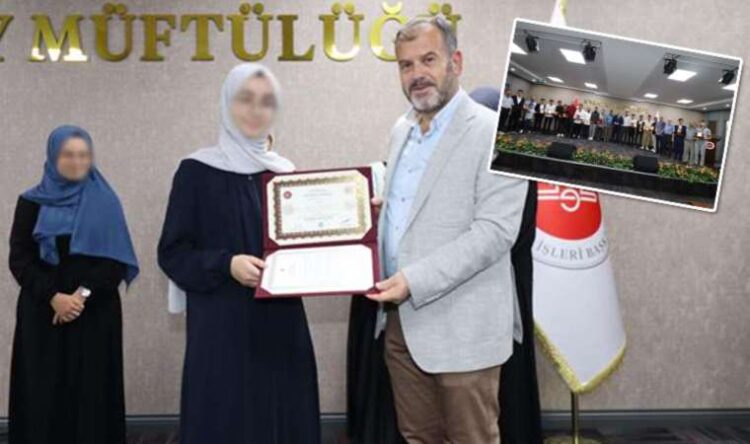 Karatay İlçe Müftülüğü kadınların ‘yüzünü’ buzladı