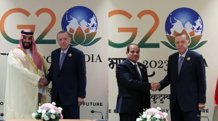 Erdoğan, G20’de Sisi ve Bin Selman ile görüştü