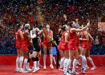 A Milli Kadın Voleybol Takımı’nın şampiyonluğu dünya basınında