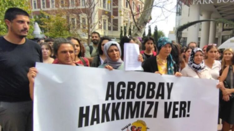Agrobay işçileri direnişlerini 30. gününde İstanbul’a taşıdı