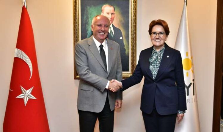Meral Akşener ile Muharrem İnce bir araya geldi!