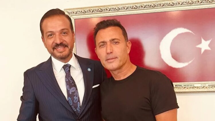 Mustafa Sandal’dan İYİ Parti’ye ziyaret