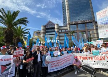 İstanbul İşçi Sendikaları Şubeler Platformu’ndan Sputnik grevine destek