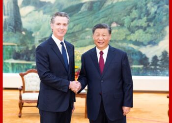 Xi, ABD’nin Kaliforniya Valisi Gavin Newsom ile görüştü