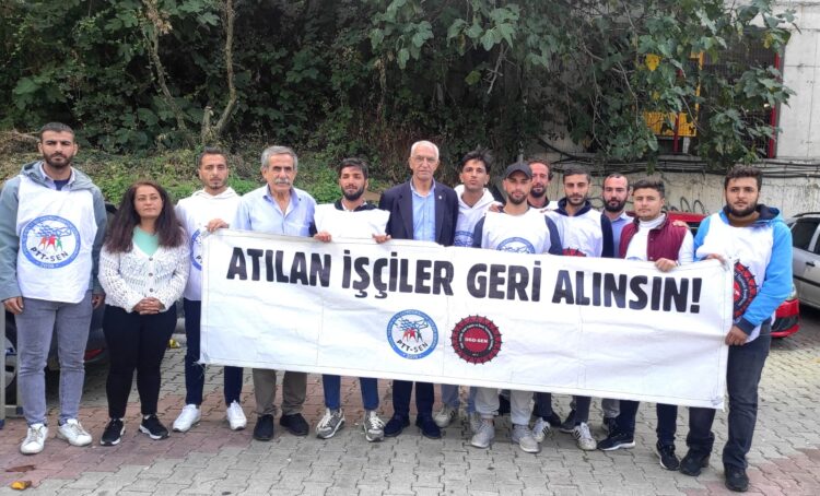 CHP’li Kılınç, işçilerin eylem yaptığı Trendyol Genel Merkezi’nin önünden Çalışma ve Sosyal Güvenlik Bakanına seslendi: Bu ayıba müdahale edin