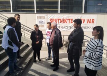 Gazeteciler Cemiyeti’nden Sputnik’te grev yapan gazetecilere destek ziyareti