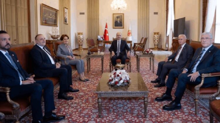 Meclis Başkanı Kurtulmuş, İYİ Parti lideri Akşener’le görüştü