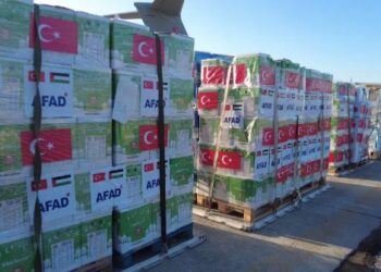 MSB: Gazze için hazırlanan yardımlar Mısır’a ulaştı