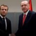 Cumhurbaşkanı Erdoğan, Emmanuel Macron ile görüştü