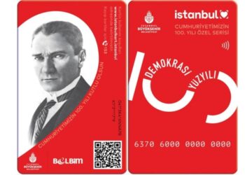 İBB’den Cumhuriyet’in 100. yılına özel kart