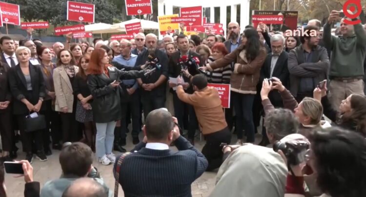 Basın meslek örgütlerinden Tolga Şardan’a destek: Meslektaşımıza kefiliz