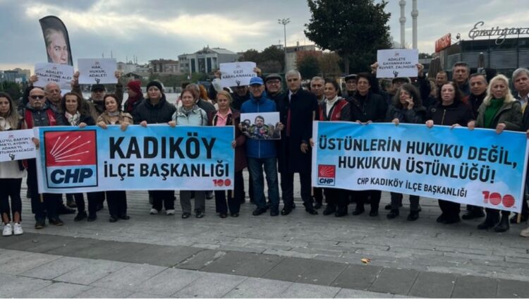 CHP’den ‘Can Atalay’a özgürlük’ eylemi