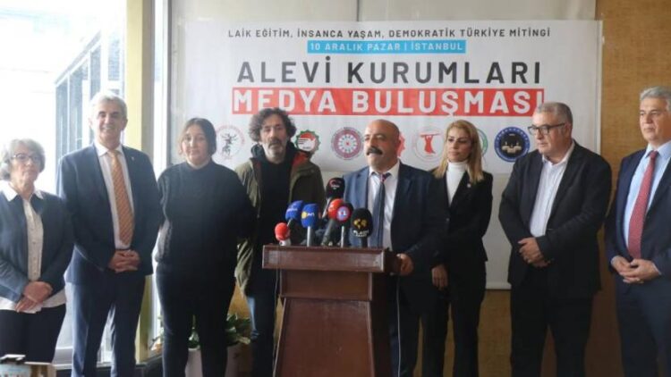 Alevi kurumlarından 10 Aralık mitingine çağrı