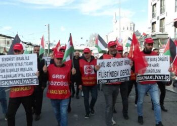 DİSK’ten çağrı: İsrail’le tüm ilişkiler kesilmeli