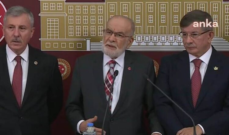 Gelecek ve Saadet partileri: “Hukuk düzenimize yapılan bir darbe var”