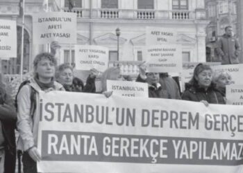 AKP yasasını protesto ettiler… El koymaya karşı eylem!