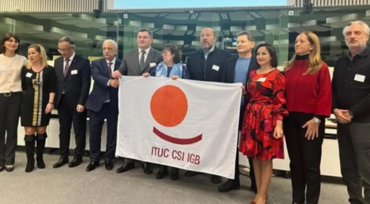 Arzu Çerkezoğlu ITUC PERC Genel Başkan Yardımcılığına seçildi