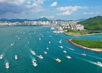 Çin’in tatil kenti Sanya’da kayıtlı yat sayısı 1.300’ü aştı