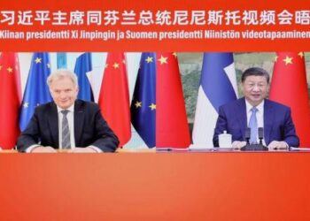 Xi, Finlandiya cumhurbaşkanı ile görüştü