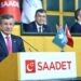 Davutoğlu: “Saadet Partisi ile 100 seçim bölgesinde seçimlere ortak gireceğiz”