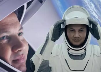 İlk Türk astronotu Alper Gezeravcı’yı taşıyan roket ateşlendi