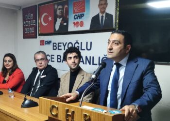 Beyoğlu’nda start veren CHP adayı İnan Güney: İstanbul’da da Beyoğlu’nda da tam yol ileri…