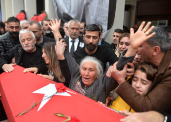 Samet Güdük için cenaze töreni düzenlendi
