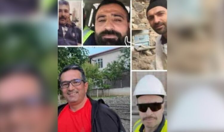 İSİG Meclisi göçük altında kalan işçilerin isimlerini açıkladı