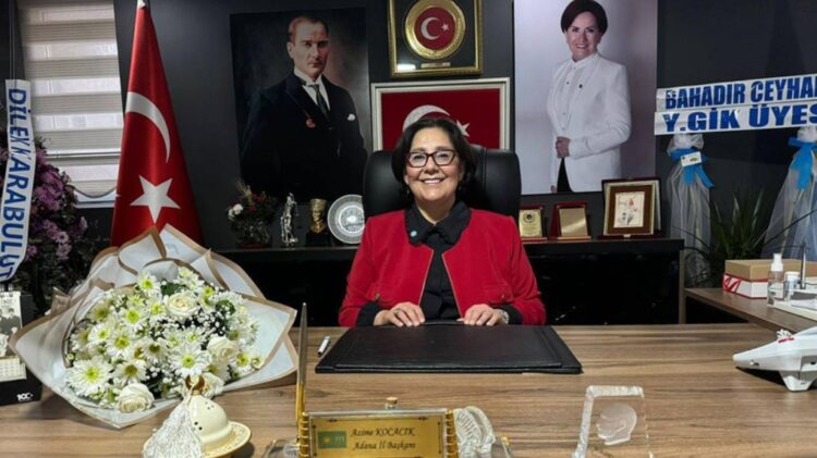 İYİ Parti Adana İl Başkanı Azime Kocacık istifa etti