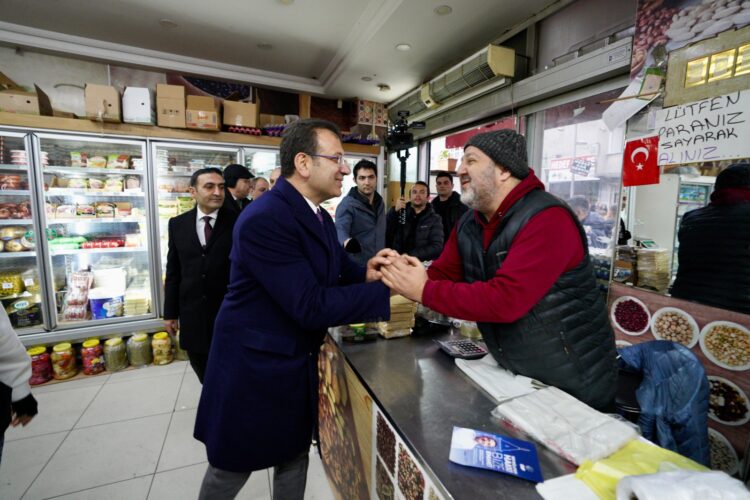 İmamoğlu, Okmeydanı esnafı ile buluştu…