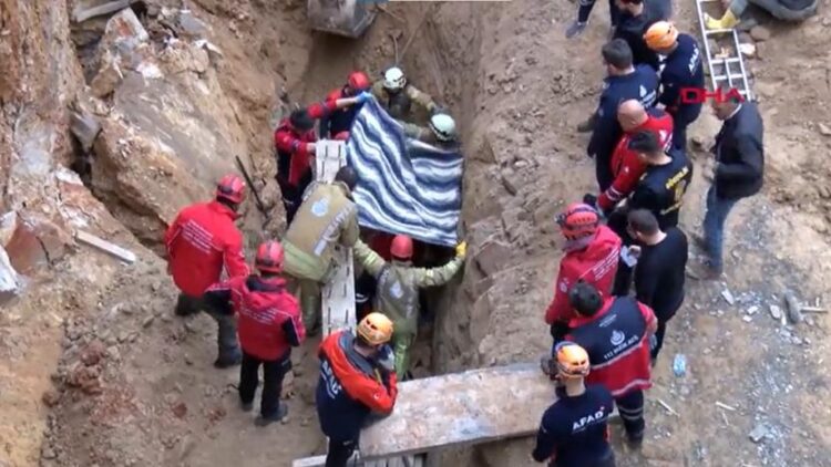 İstanbul’da iş cinayeti: Göçük altında kalan işçi hayatını kaybetti