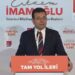 İmamoğlu, İstanbul için 10 maddelik afet planını açıkladı