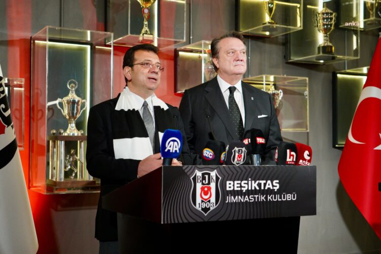 İmamoğlu’ndan Beşiktaş’a ziyaret