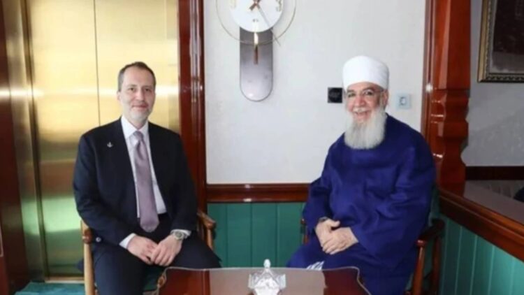 Fatih Erbakan’dan Menzil şeyhine ziyaret