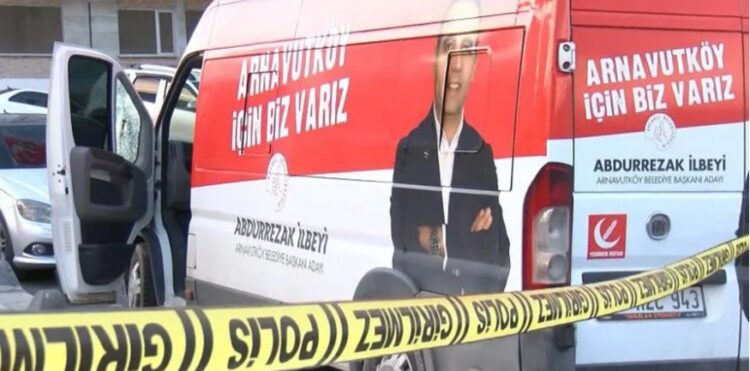 Seçim aracına silahlı saldırıya sert tepki