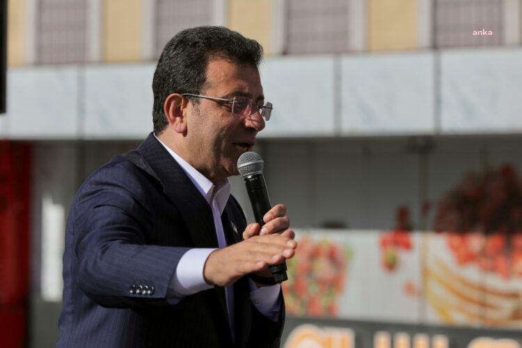 İmamoğlu: “Arkamda Kabine yok, 16 milyon İstanbullu var”