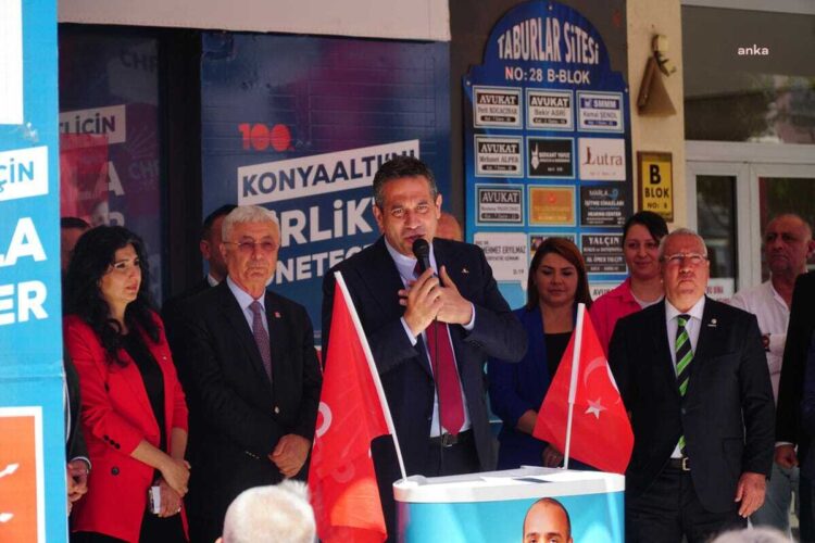 CHP’li Başarır Antalya’da: “Burayı Recep Tayyip Erdoğan’a vermeyeceğiz”