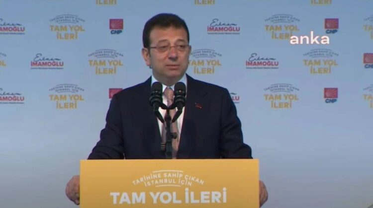 İmamoğlu: Kanal İstanbul meselesini milletin zihninden söküp atacağız