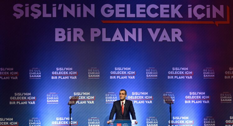CHP Şişli belediye başkan adayı Resul Emrah Şahan 147 projesini açıkladı