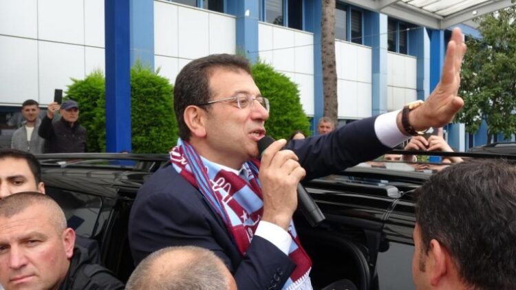 Ekrem İmamoğlu’na memleketi Trabzon’da büyük ilgi