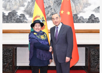 Çin Dışişleri Bakanı Wang, Bolivyalı mevkidaşı Sosa ile görüştü