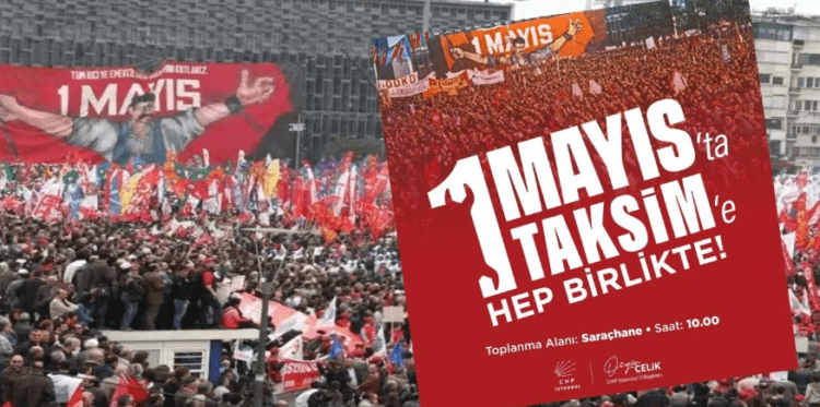 CHP’den 1 Mayıs afişi
