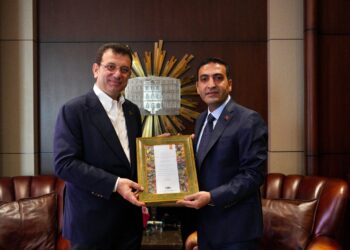 İmamoğlu’ndan İnan Güney’e tebrik ziyareti