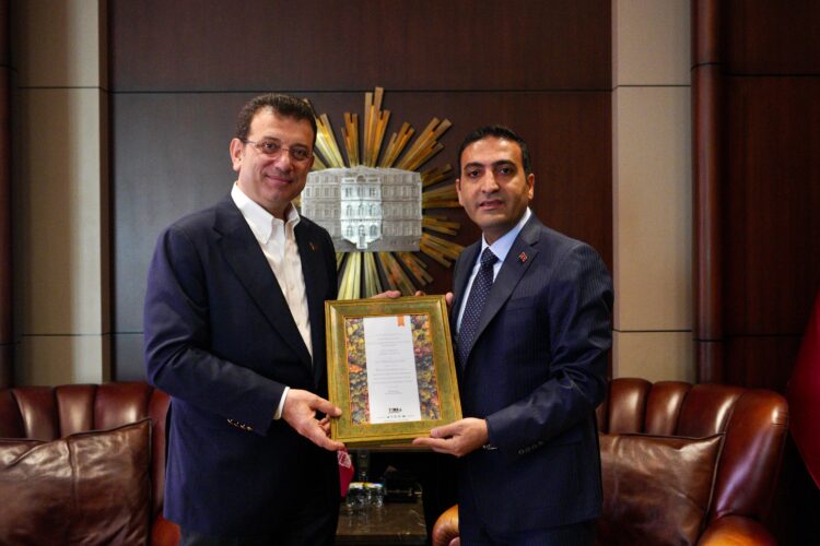 İmamoğlu’ndan İnan Güney’e tebrik ziyareti