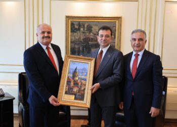 Eyüp Aksu’dan Ekrem İmamoğlu’na ziyaret