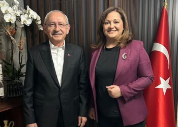 Mazbatasını alan Burcu Köksal, Kılıçdaroğlu’nu ziyaret etti