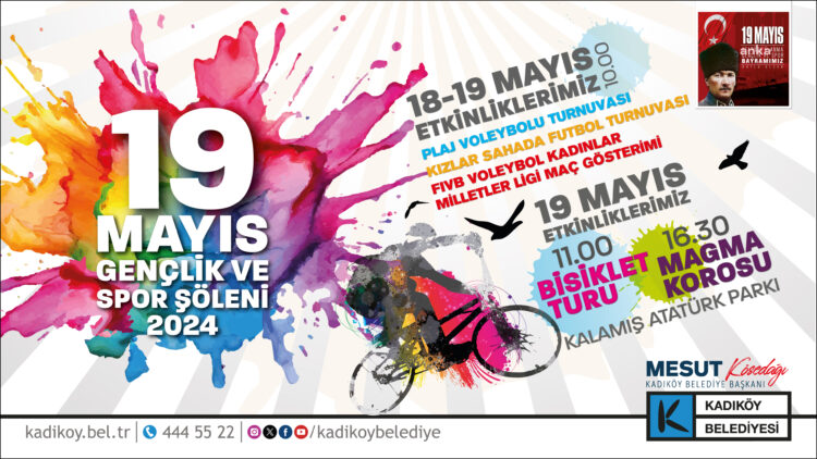 19 Mayıs, Kadıköy’de coşkuyla kutlanacak